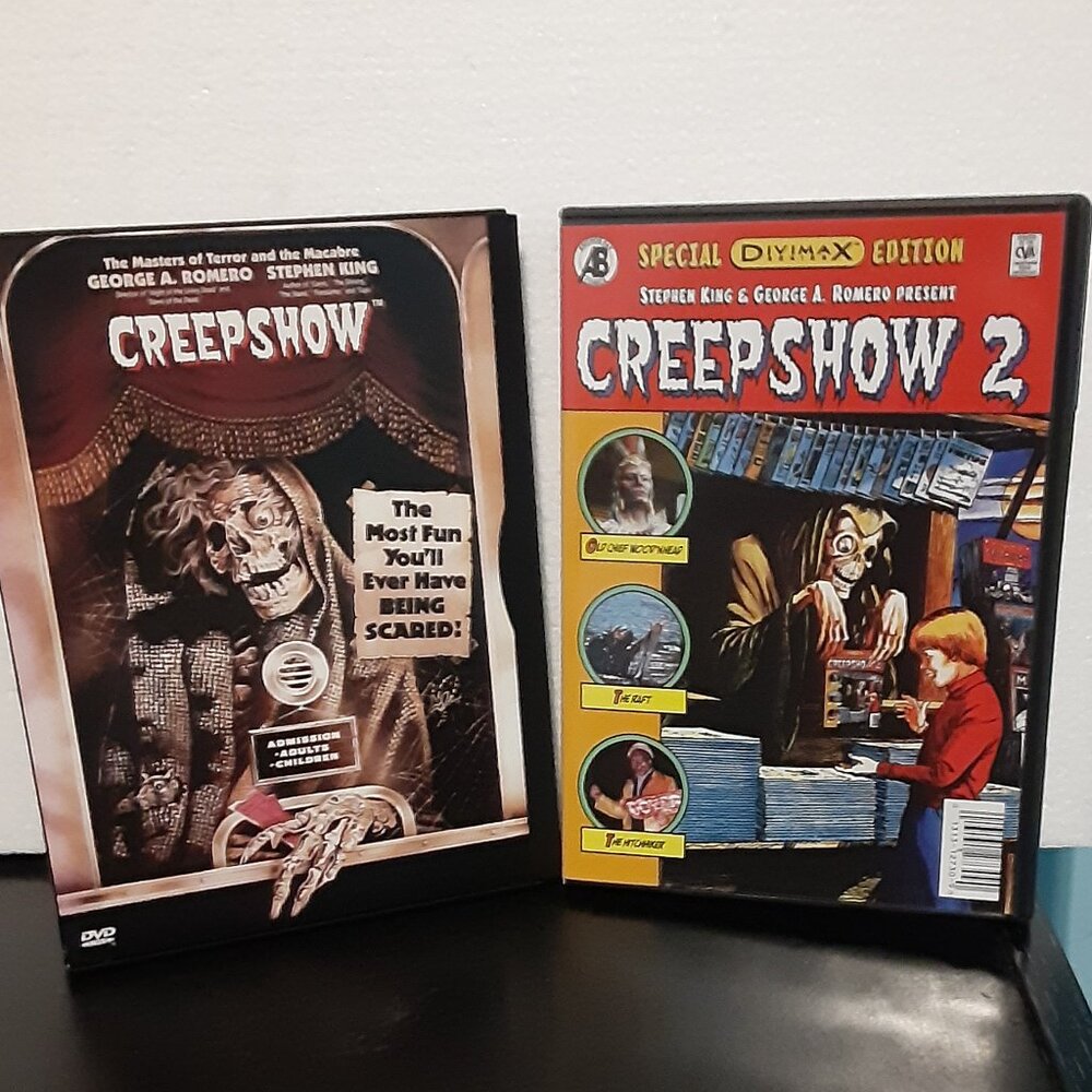 Creepshow (1982) & Creepshow 2 (1987) – (DVD)